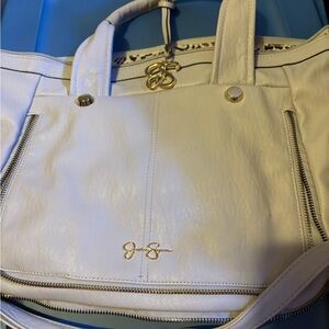 Jessica Simpson shoulder bag with Gold Accents